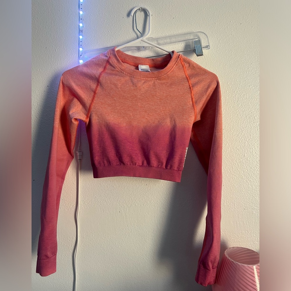 Size small Gymshark long sleeve workout top